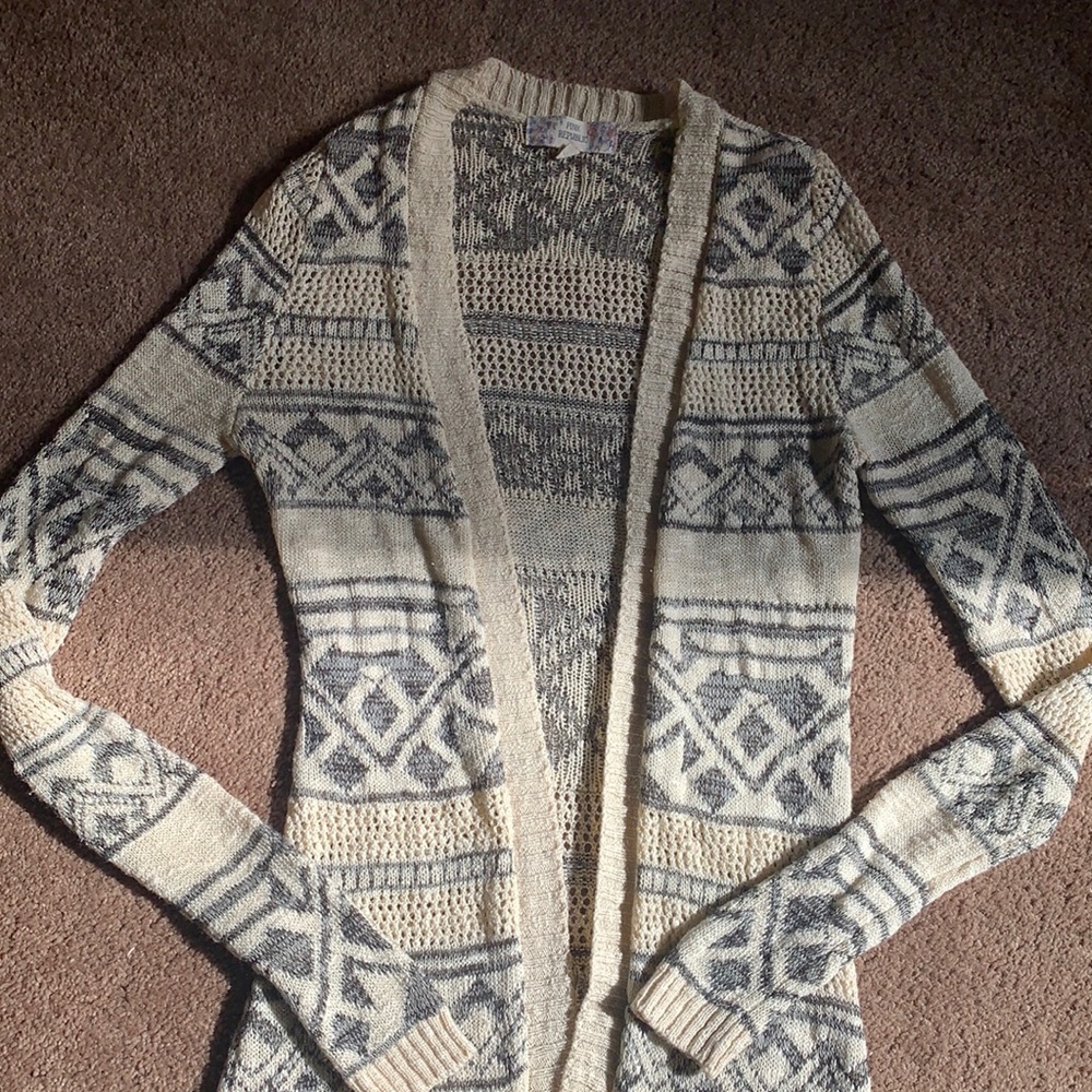 Long Sleeve Long Cartigan
